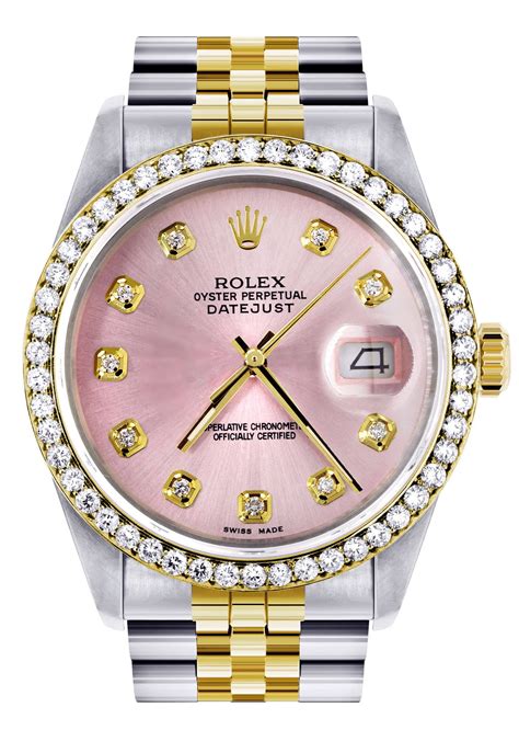 rolex watch pink gold